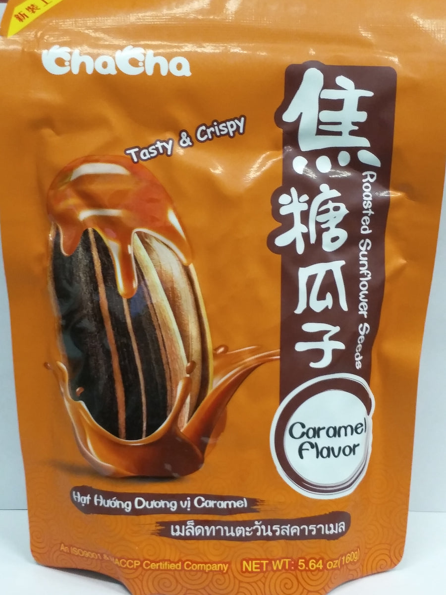 Cha Cha Caramel Roasted Sunflower Seeds 160g Savour of Asia