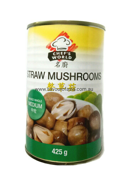 Osha Straw Mushrooms Large 425G