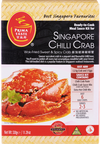 Prima Taste Singapore Chilli Crab 320g